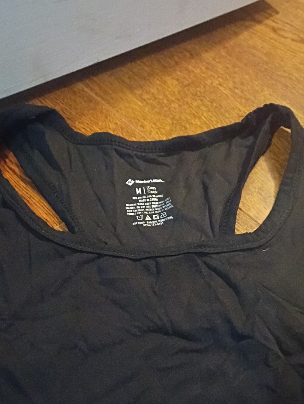 Women’s Black Racerback Tank Top - Pack of 2 - Picture 2 of 3